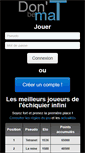 Mobile Screenshot of dontbemat.com